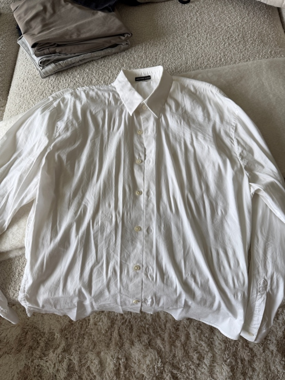 James Perse White Dress Shirt